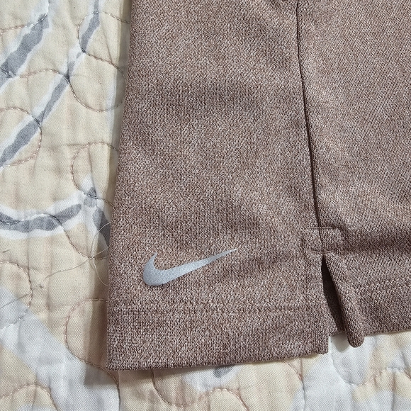 Nike Dri-FIT Women’s Athletic Shorts Rose Gold Size Large L Running Training - Picture 4 of 7